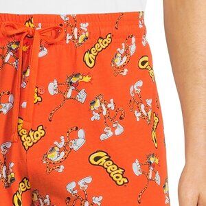 NWT Cheetos Chester Cheetah Mens Orange Lounge Sleepwear Pajama Pants